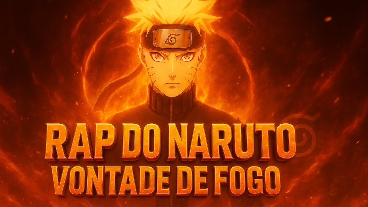 Rap do Naruto – Vontade de Fogo 🍥 | O Som da Vontade Que Nunca Desiste ⚡🔥