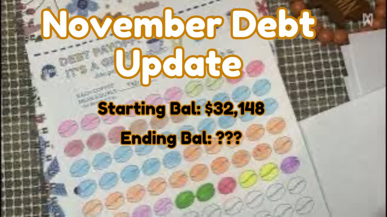 💮November DEBT Update || Debt Free Journey || Single Income Budget || Consistency