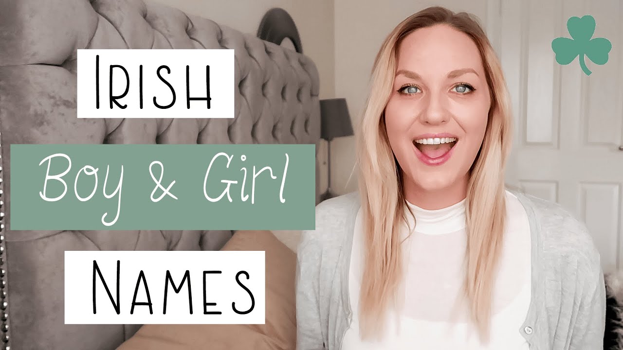 Irish Baby Names with Pronunciation and Meaning | collab with SJ Strum