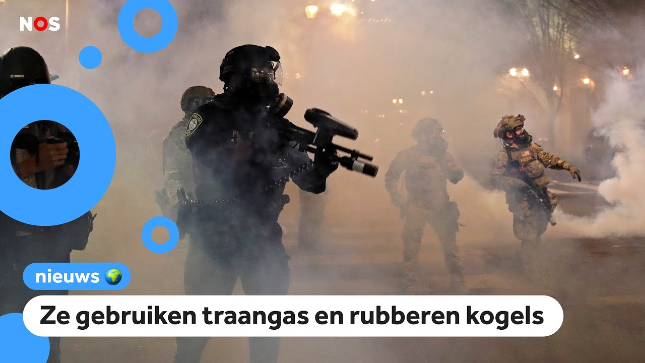 Zwaarbewapende agenten bij demonstraties tegen racisme