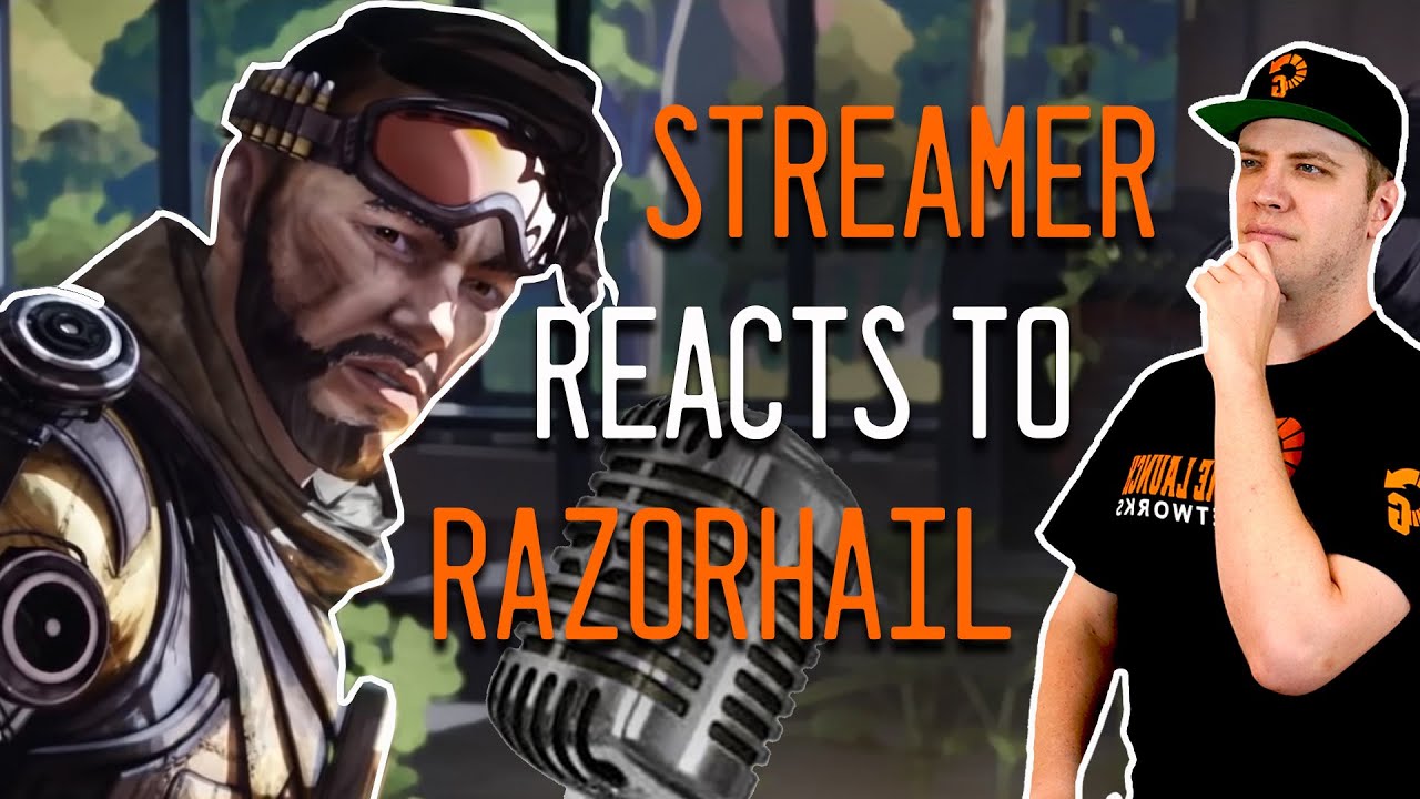 Twitch Streamer Reacts to The Razor Hail - Mirage | Apex Legends