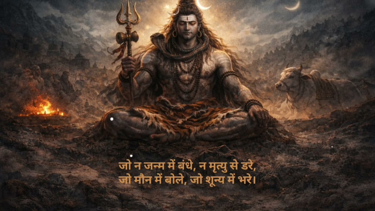 जो न जन्म में बंधे, न मृत्यु से डरे,जो मौन में बोले, जो शून्य में भरे।🙏...