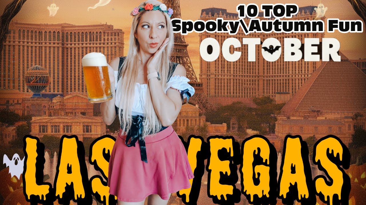 10 TOP Things To Do in LAS VEGAS in OCTOBER/FALL/SPOOKY SEASON! 🎃 Autumn & Halloween BEST!