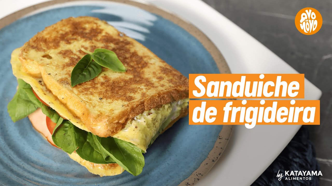 VOCÊ VAI AMAR ESSE SANDUICHE DE FRIGIDEIRA COM OVO (MISTO QUENTE DE OMELETE)