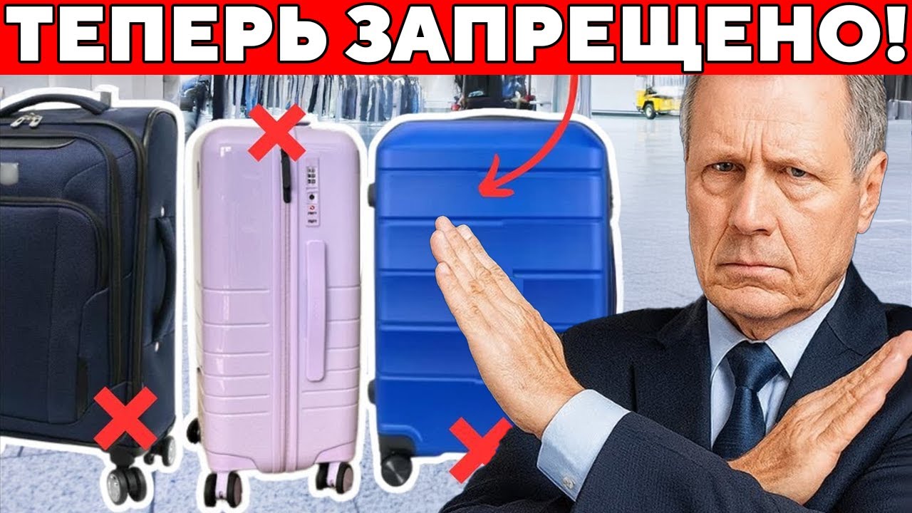 СРОЧНО! Изменения в Правилах Провоза РУЧНОЙ КЛАДИ! (2025)