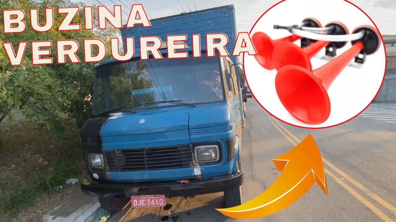 INSTALAMOS BUZINA VERDUREIRA NA MB 608