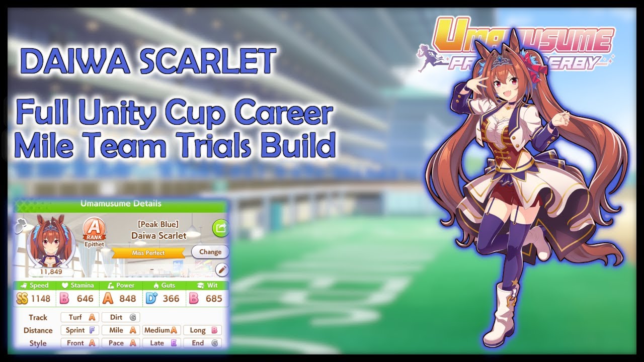 Starting a F2P Umamusume Account in 2026 || A Mile Daiwa Team Trials Rebuild || Step by Step Career
