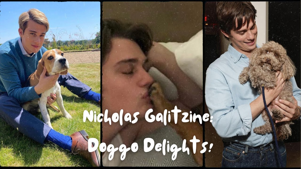 Nicholas Galitzine: Doggo Delights! ❤️🐶