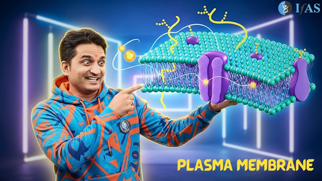 Structure of Plasma Membrane - Cell Biology - CSIR NET  Dec 2025 | Emotion Batch Season 6.0 | L2