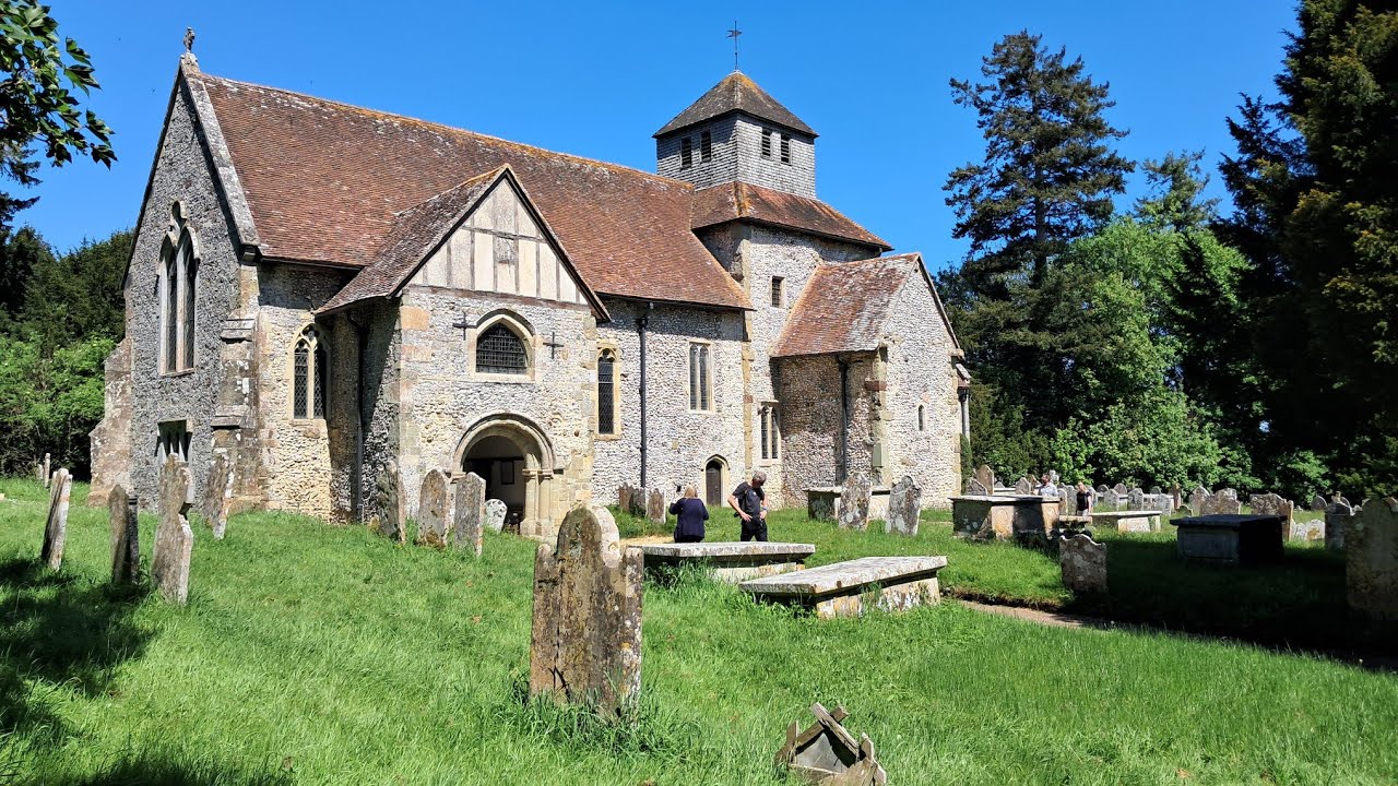 St Mary's Anglo-Saxon Church, Breamore.