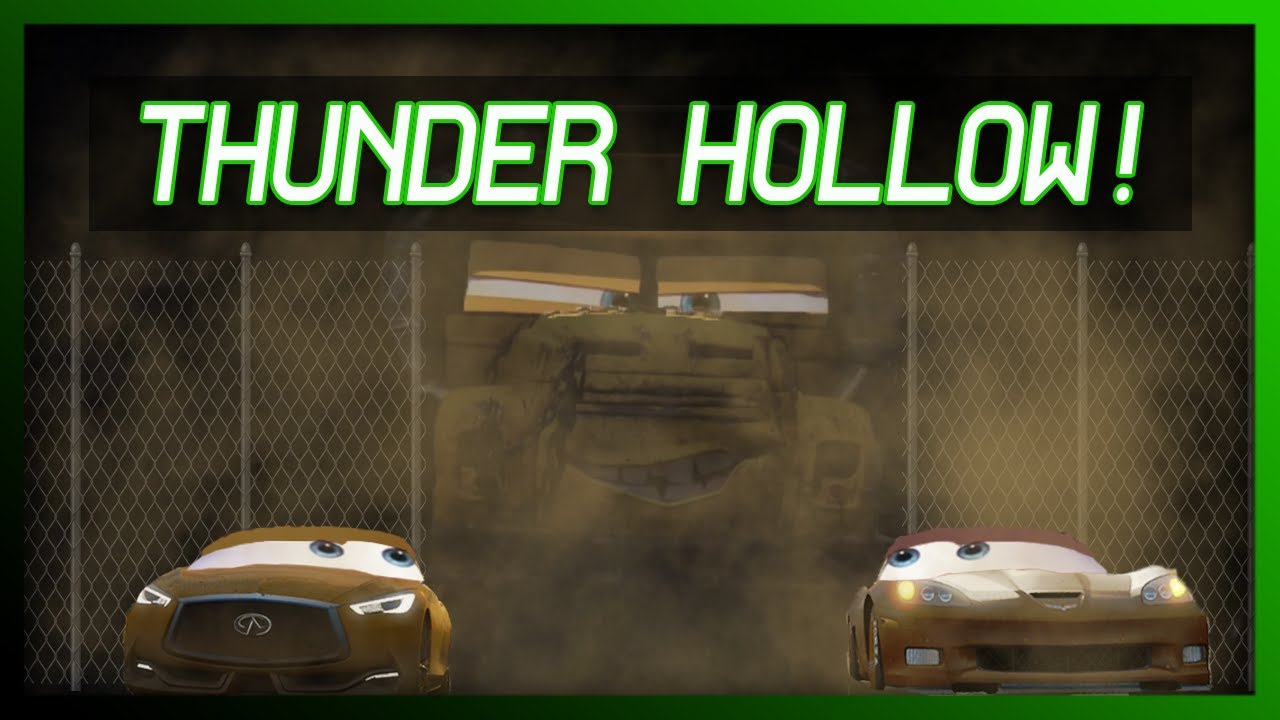 Forza Horizon 3 - Cars 3 (Thunder Hollow!) Recreation!