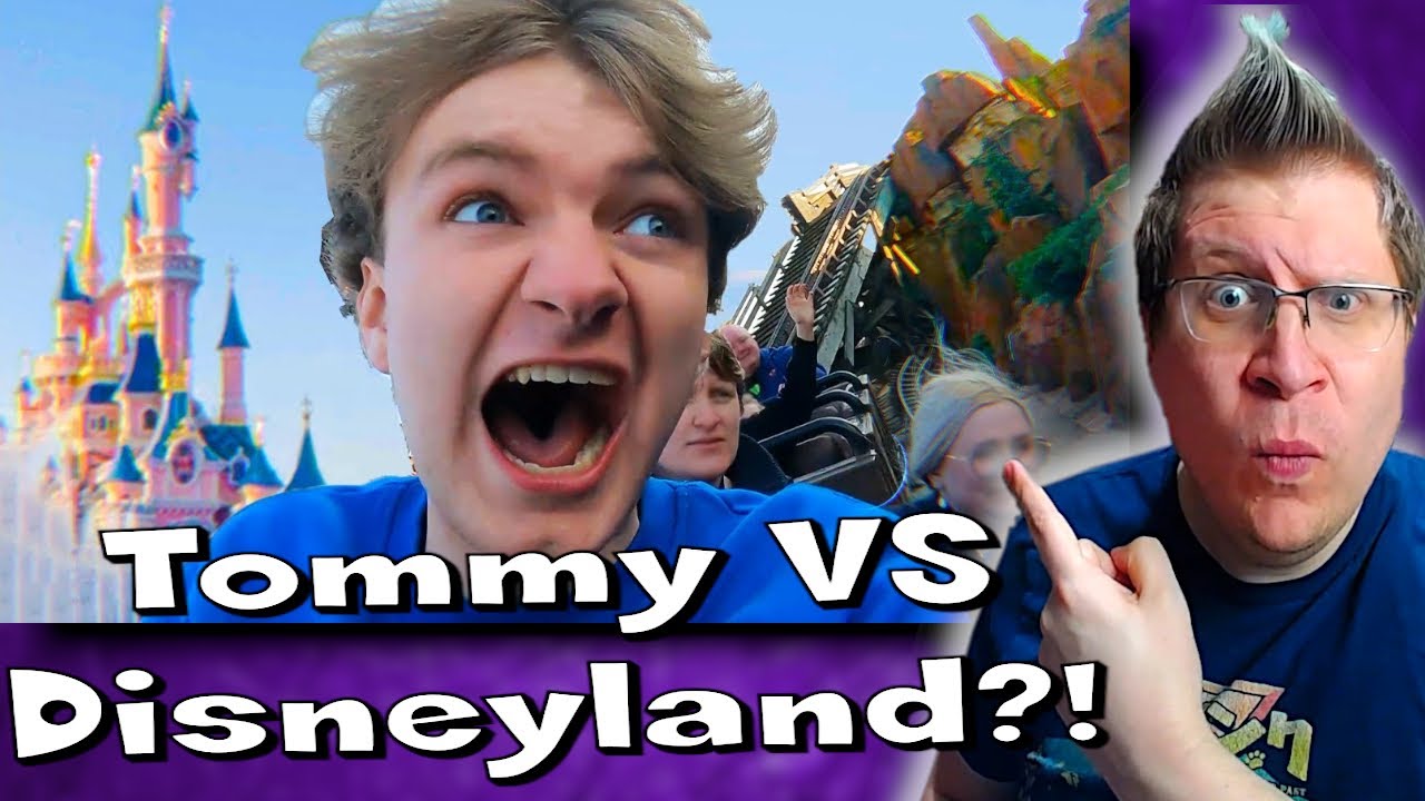 TommyInnit VS DISNEY?! Riding The Fastest Roller Coaster In Disneyland...