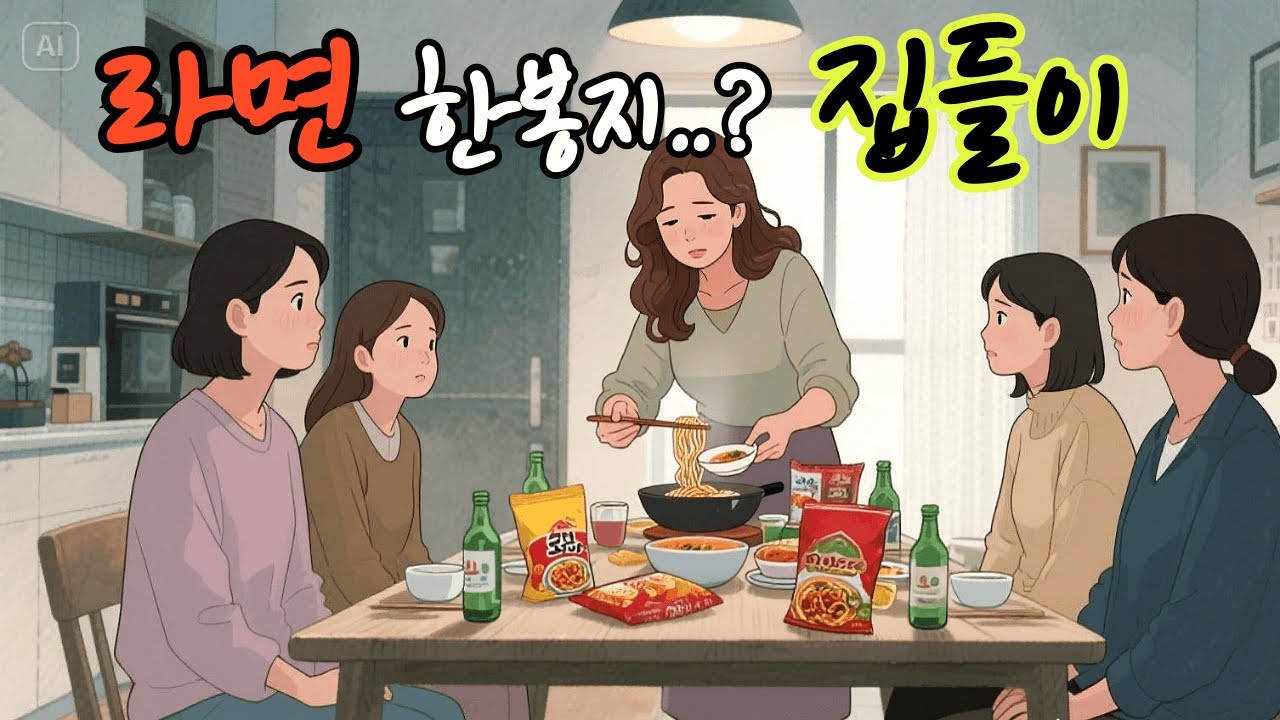 33평 아파트로 이사한 친구, 집들이에서 나타난 솔직한 본성