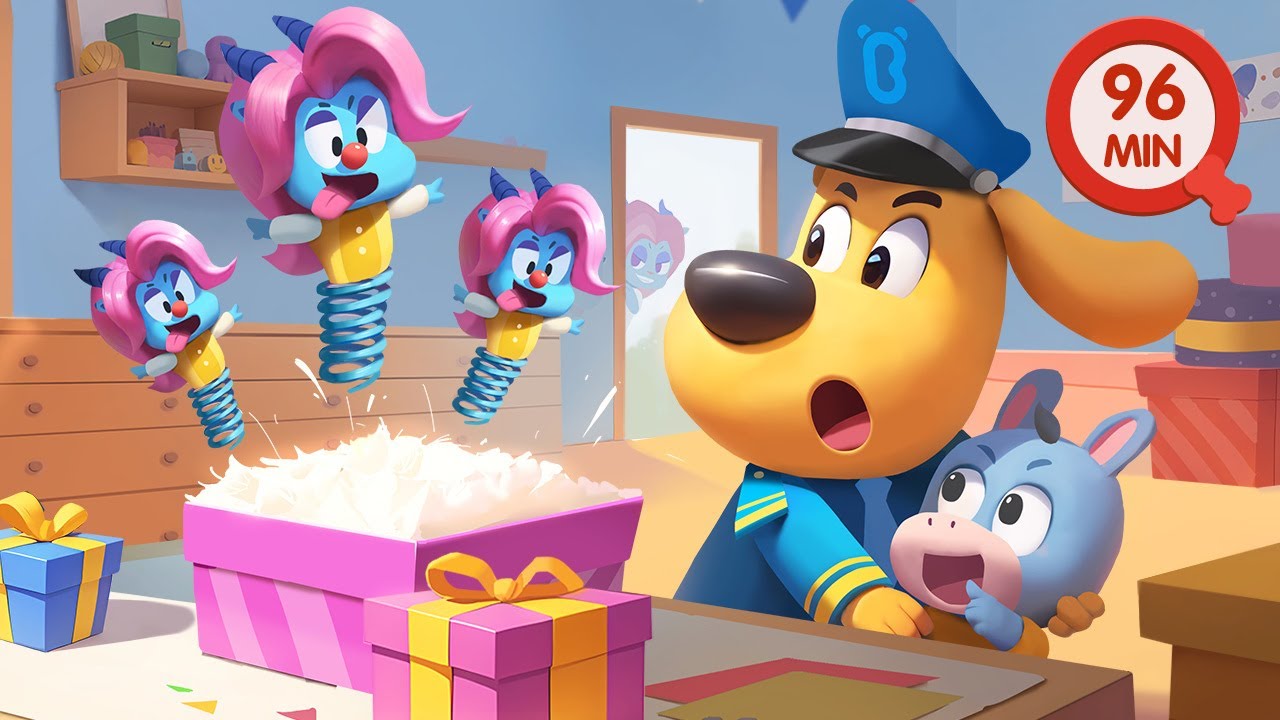 Suspicious Prize | Stranger Danger | Cartoons for Kids |  Police Cartoon | Sheriff Labrador