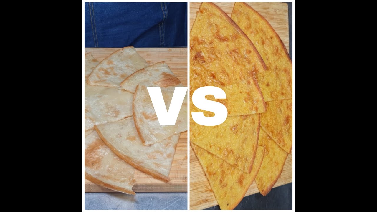Farinata di ceci VS Farinata bianca - LA SFIDA