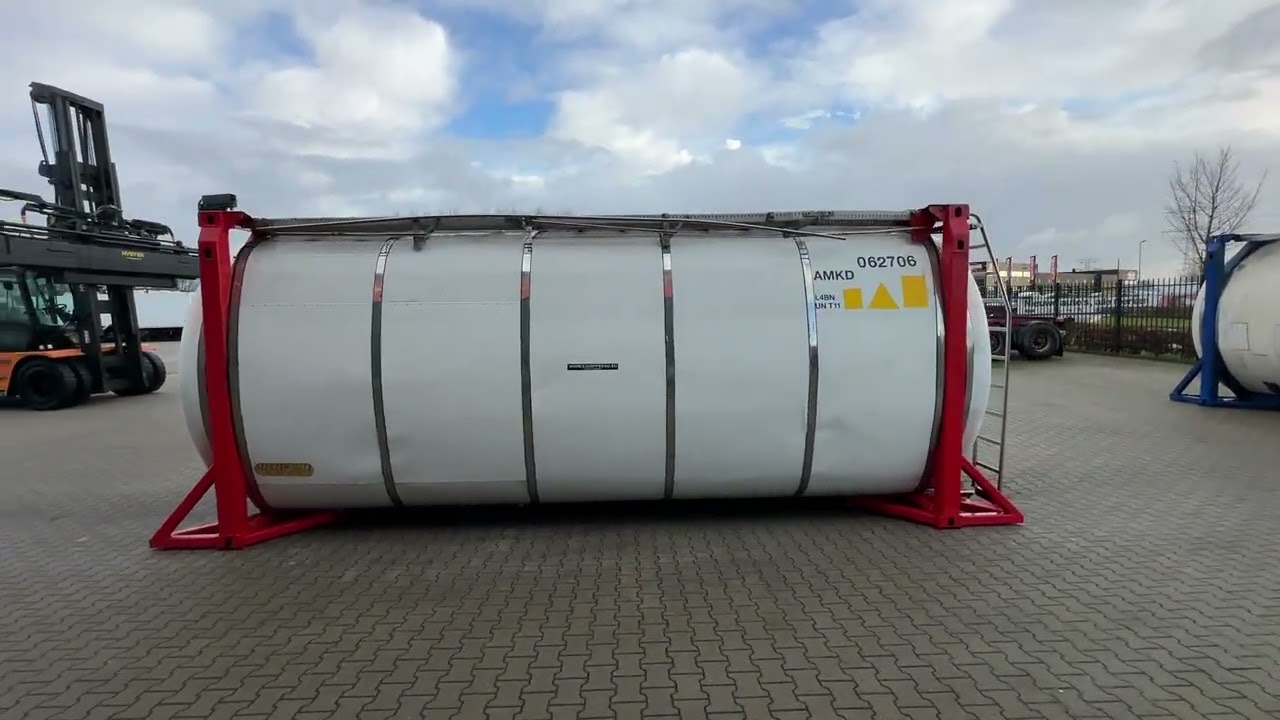 FOR SALE: 2007 VAN HOOL 20FT SWAP BODY TANKCONTAINER 30.800L (062706)