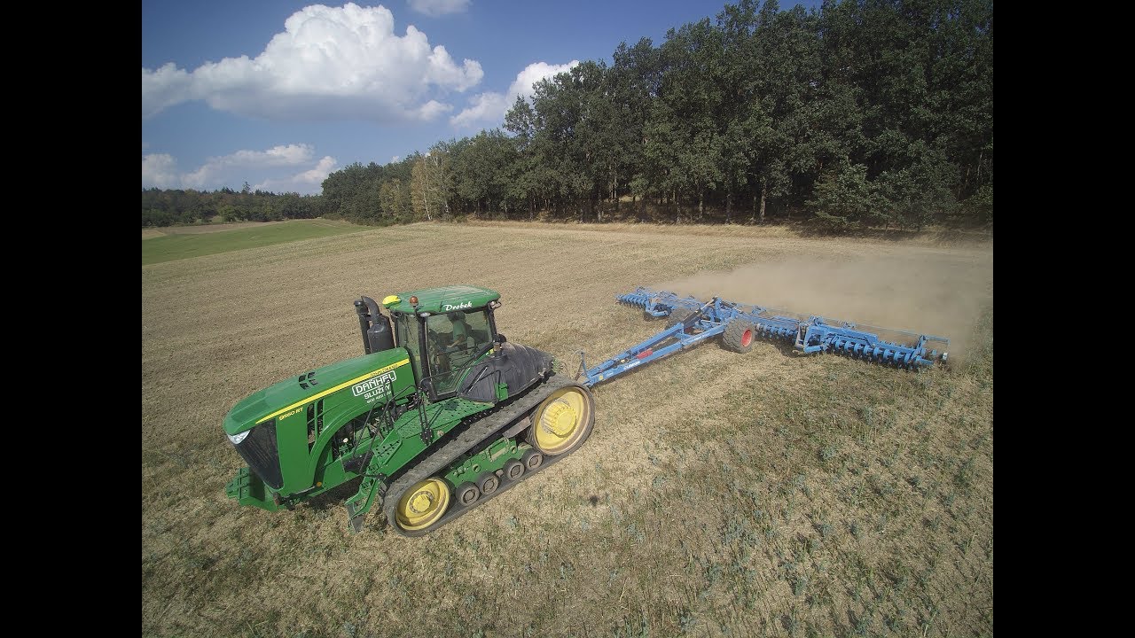 Daňhel Agro a.s.- John Deere 9560RT & Lemken Gigant 10