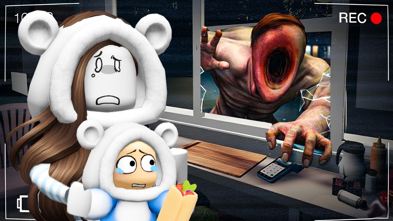 Gioco con Mio figlio a SCARY SHAWARMA KIOSK su roblox.