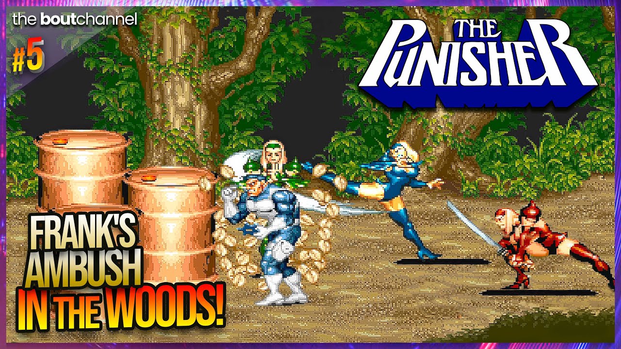 The Punisher (Arcade Gameplay, "Frank Castle", stg.5) ㅡ Kingpin's Wrath