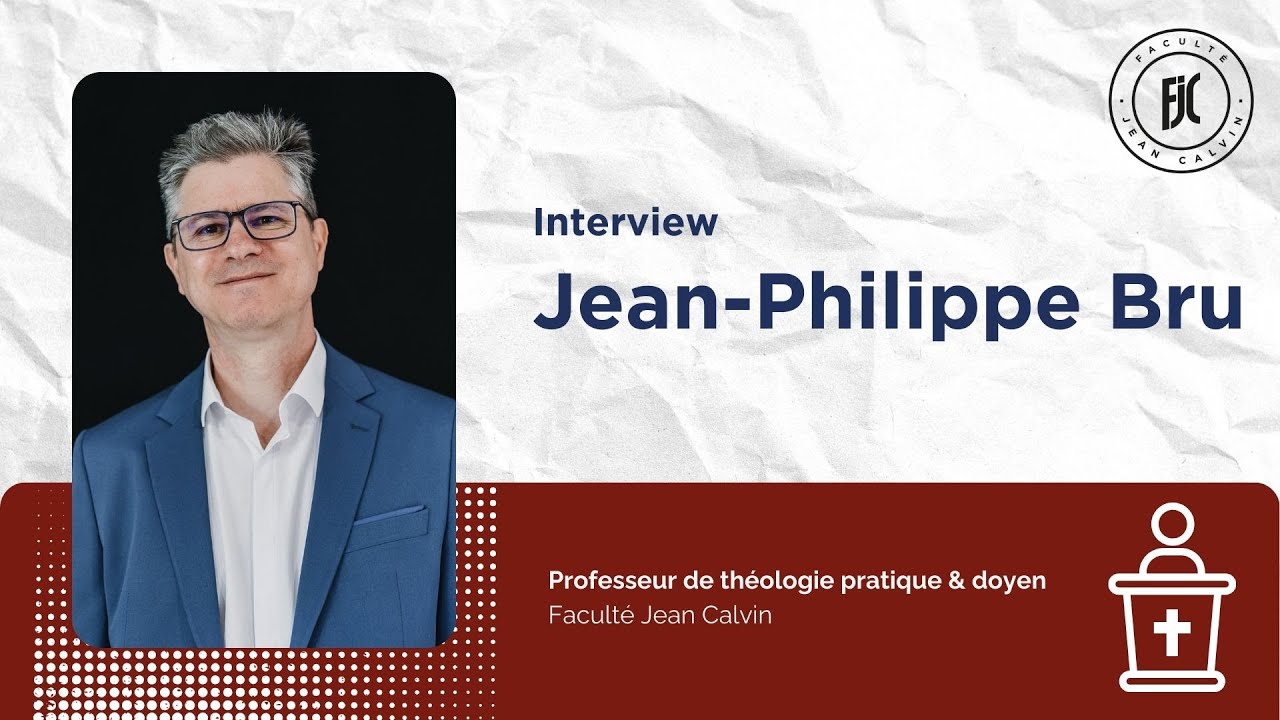 Faites connaissance avec le doyen de la FJC | Jean-Philippe Bru, professeur de th&eacute;ologie pratique ⛪️