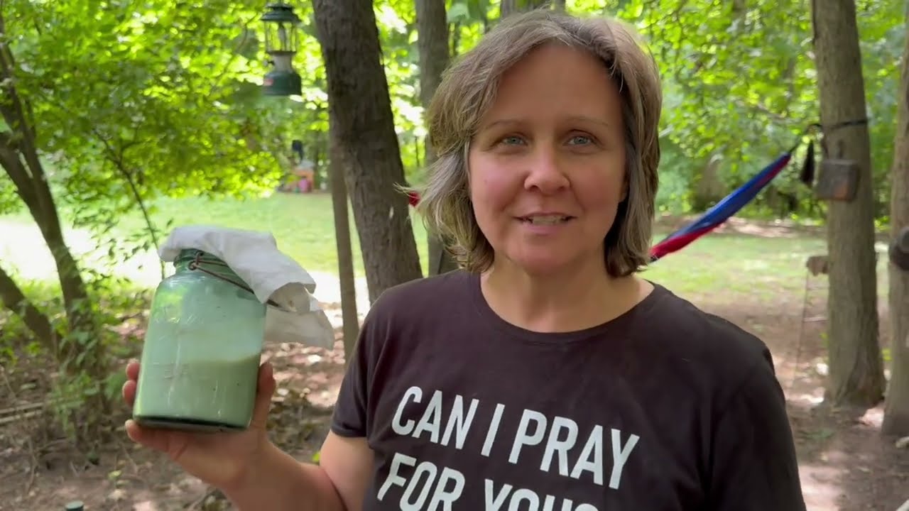Wood Ash Lye Soap. Step by Step DIY over the campfire. 