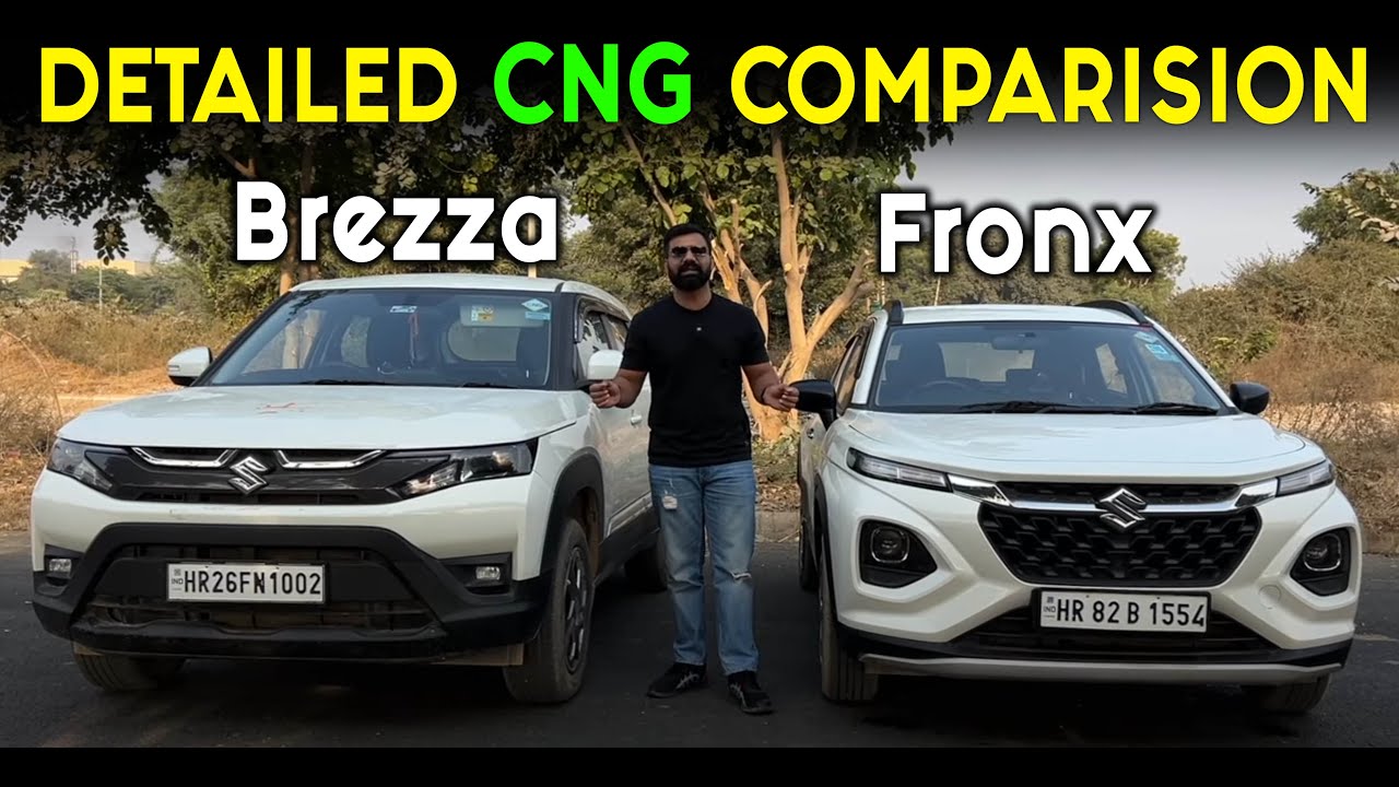 कोनसी लेनी चाहिए | Maruti Brezza LXI CNG Vs Maruti Fronx Sigma CNG - SalahCar
