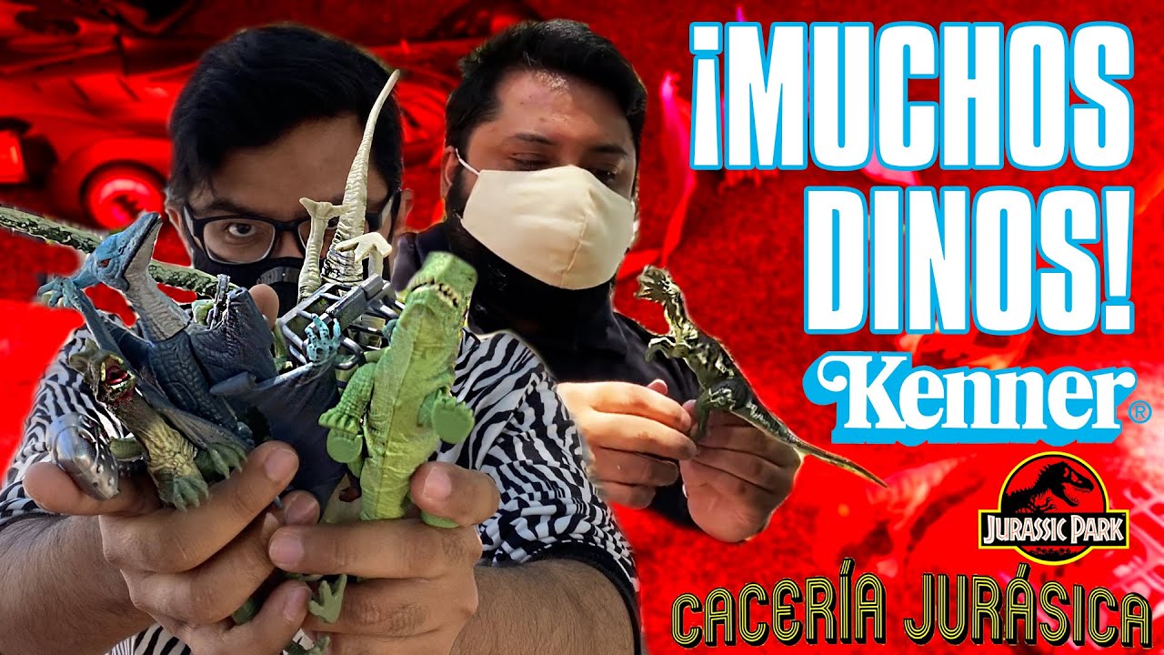 ¡ENCONTRÉ un SÚPER LOTE de DINOSAURIOS de KENNER! (Tanystropheus, Dilophosaurus & MÁS)
