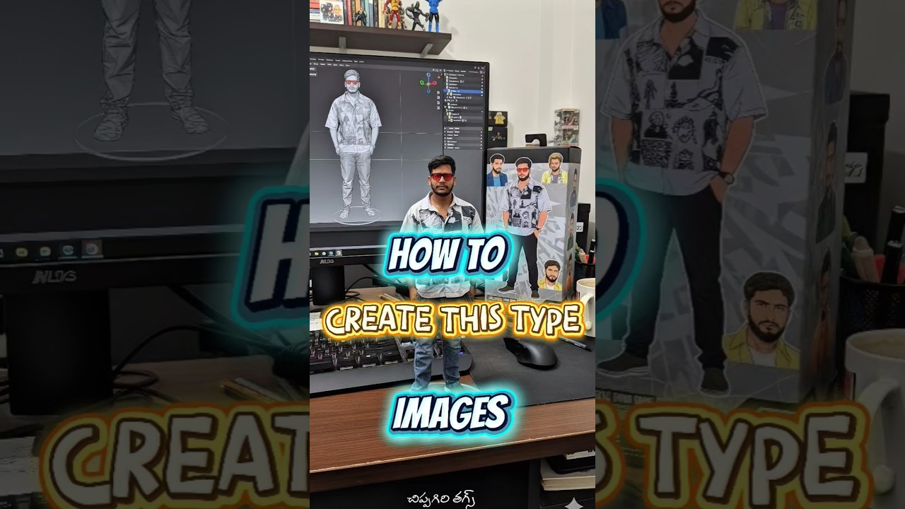 How To Creat 3D Photo GEMINI Ai Telugu #geminiai #bananaai #shorts #rayalaseemakurraduvlogs #au