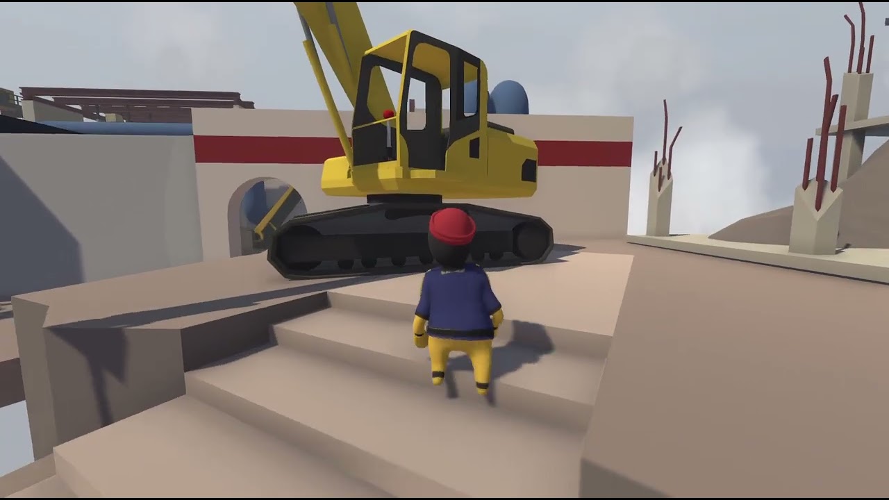 Human Fall Flat لعبة جلطة 🤬 اذا تبغون انزل حلقات بذي اللعبة اكتبو بالتعليقات