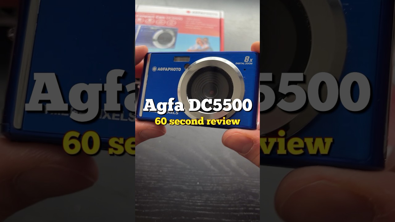 Agfaphoto DC5500 &mdash; 60-секундный обзор камеры #camera #agfaphoto #camerareview