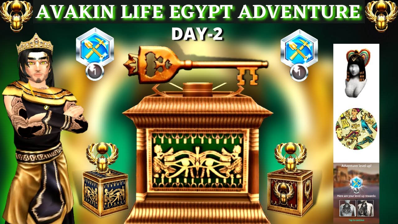 Avakin Life Egypt Adventure Full Gameplay | Avakin Life Egypt Adventure Full Tutorial | Day-2
