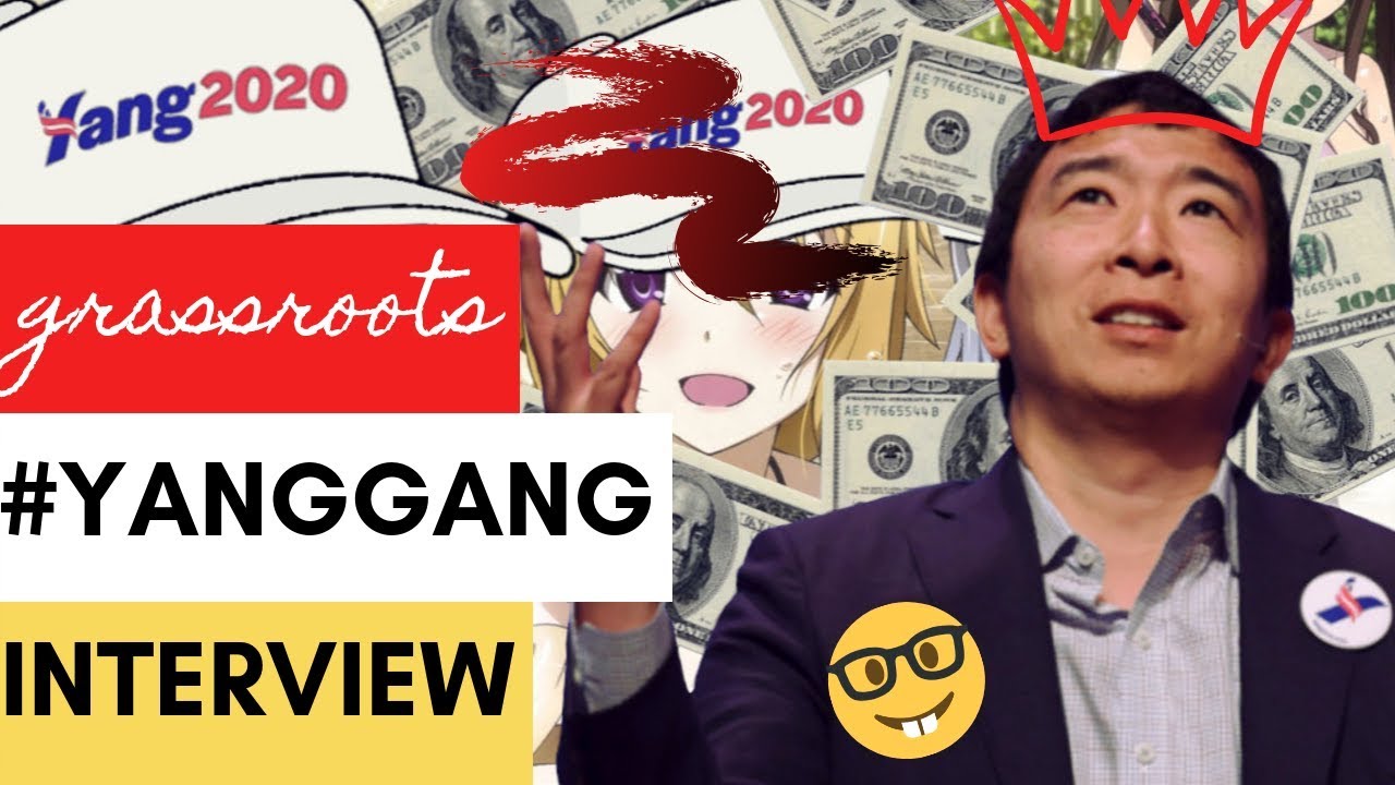 ANDREW YANG SUPPORTER RUSSELL OF | GRASSROOTS #YANGGANG INTERVIEWS W/ ME