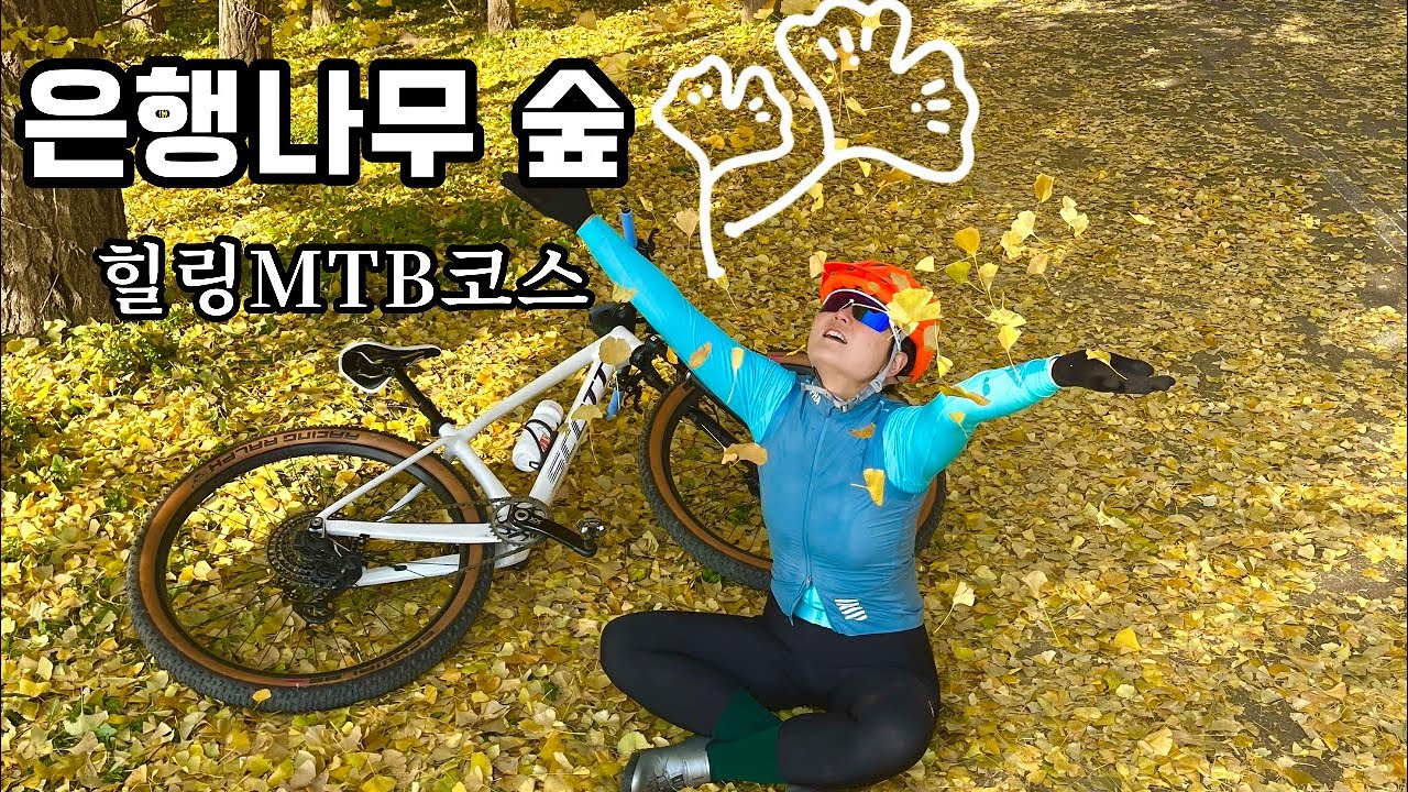 Vlog. 43 고령 다산 은행나무숲 자전거 라이딩 ( MTB 코스 ) 