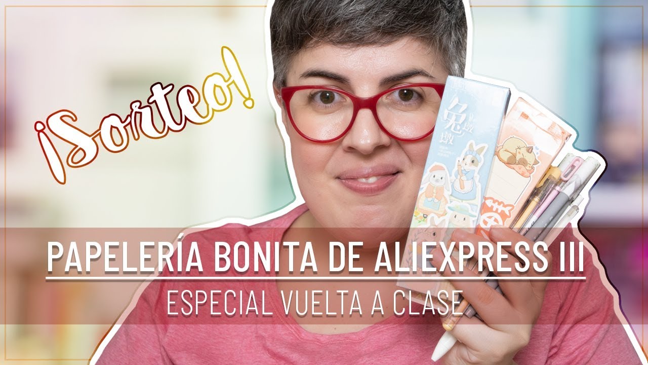 MEGA HAUL DE PAPELERÍA BONITA | BOLIS Y OTRAS COSAS de ALIEXPRESS | Especial VUELTA AL COLE