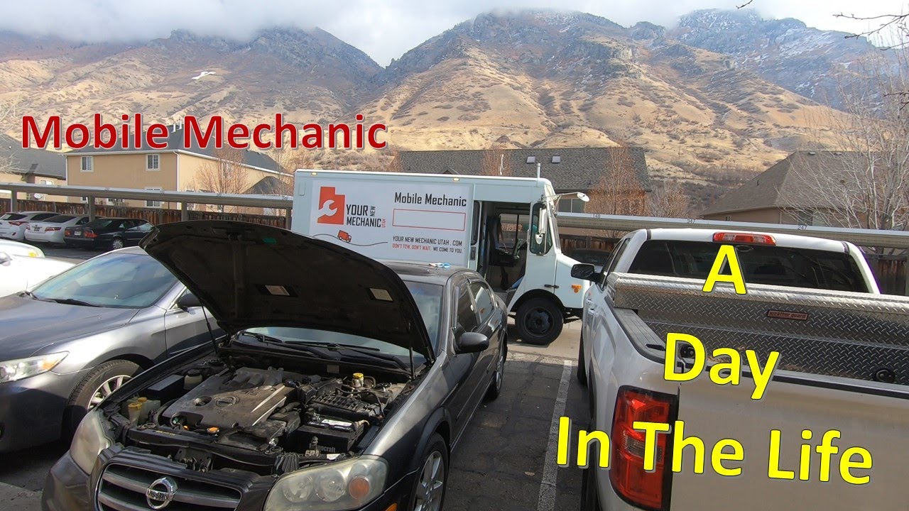 A day in the life of a mobile mechanic. *Cold winter day*