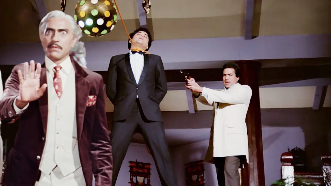 हिंसा की होली खेलना मुझे बखूबी आता है - Amrish Puri, Rajesh Khanna, Prem Chopra Action
