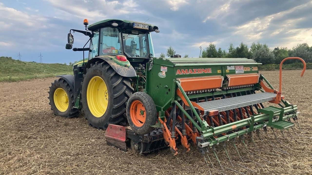 Bezorkowe siewy rzepaku. #rzepak #johndeere  #limagrain