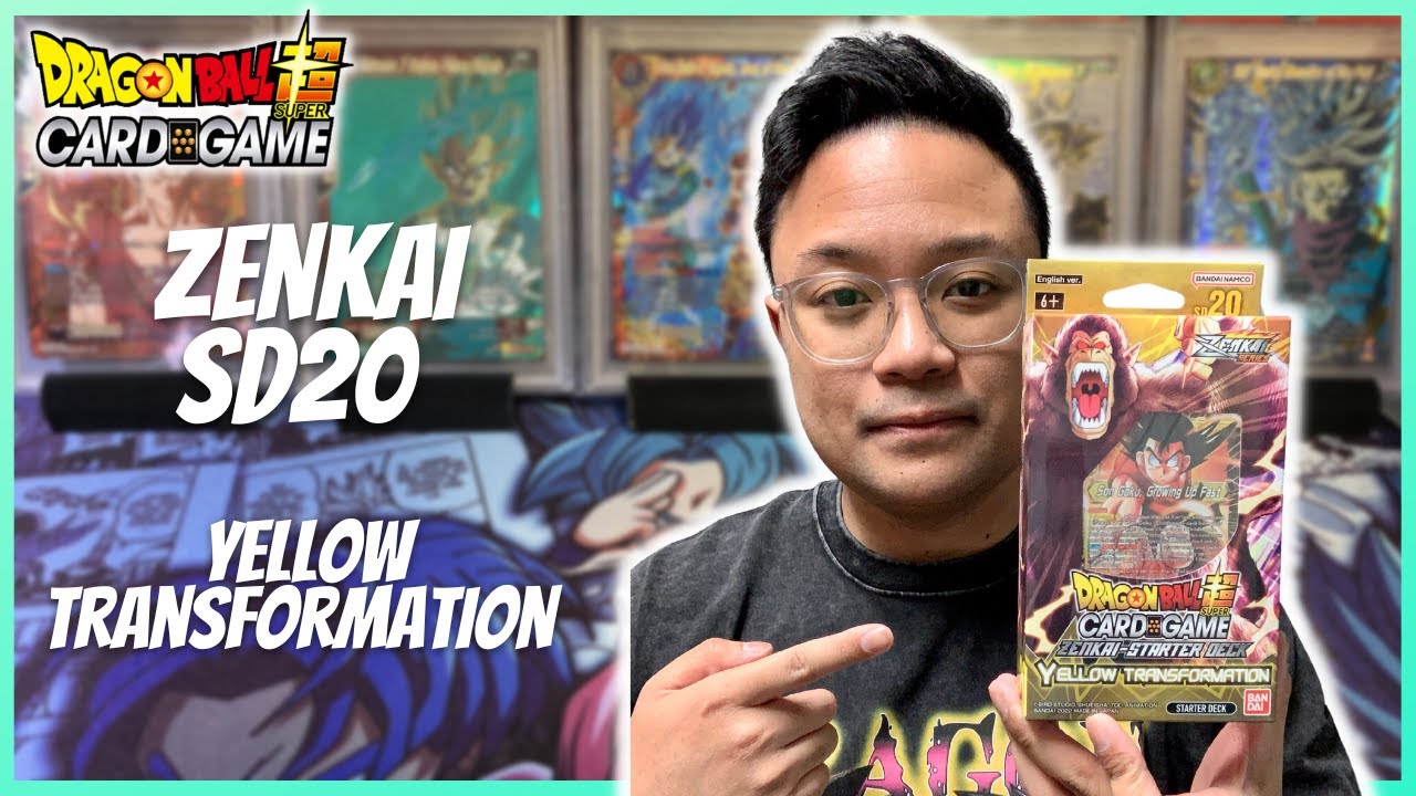 Dragon Ball Super Zenkai Series Starter Deck SD20 Yellow Transformation