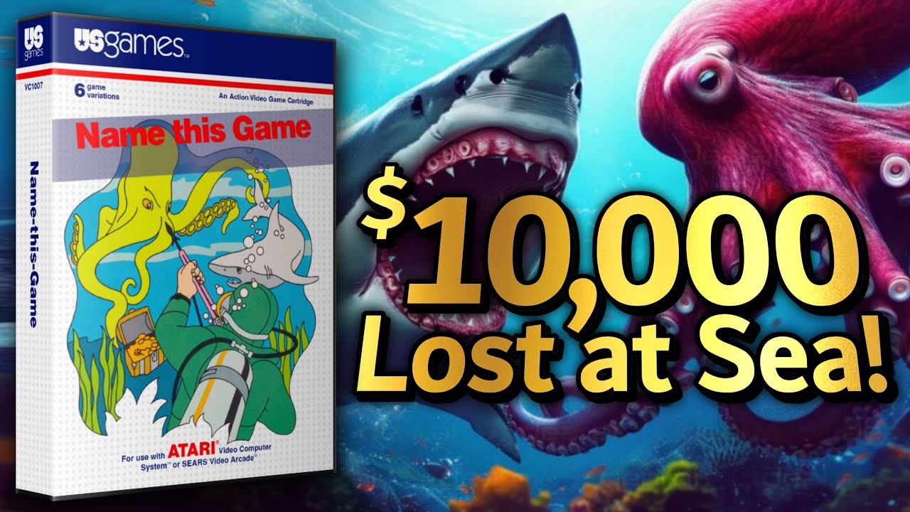 Atari 2600's Name This Game | GREAT Game, Better STORY!