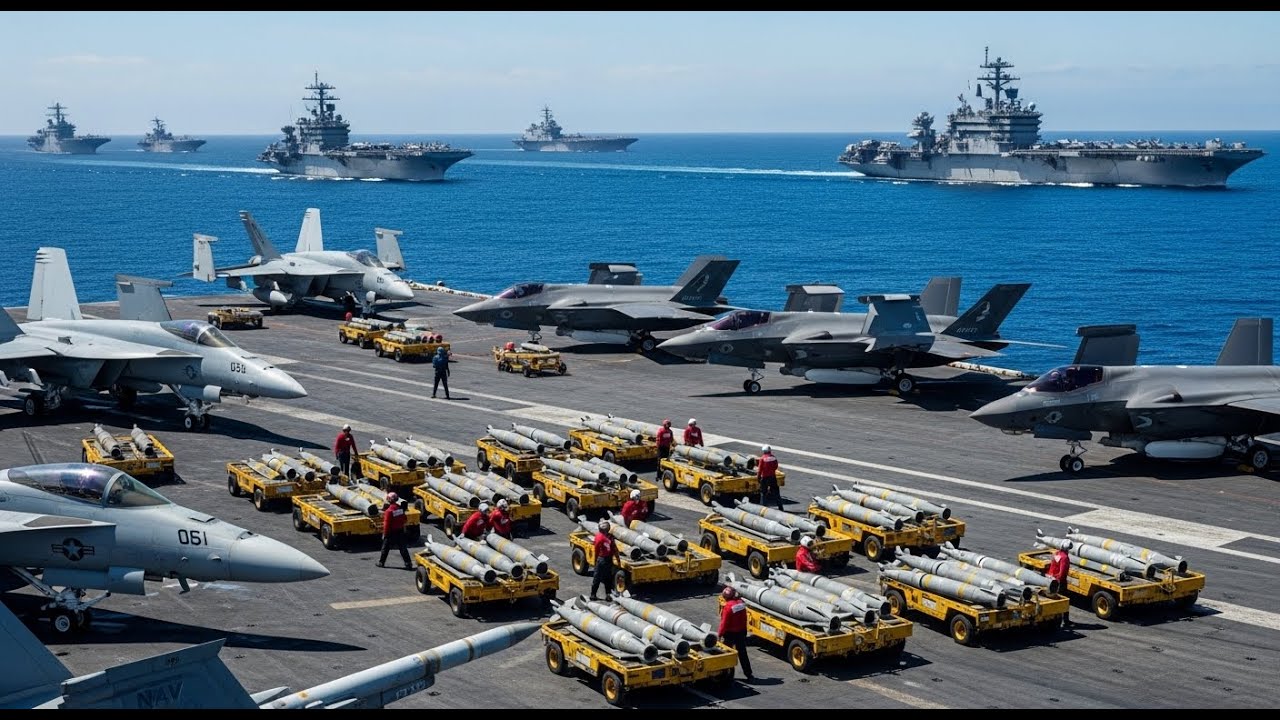 Iran Panic! USS Abraham Lincoln Deploys Massive Missile Power in Middle East 🚢🔥