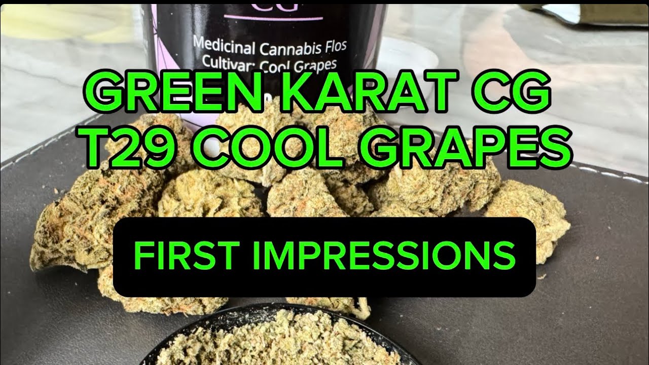 GREEK KARAT CG T29 COOL GRAPES Medical Cannabis Flower