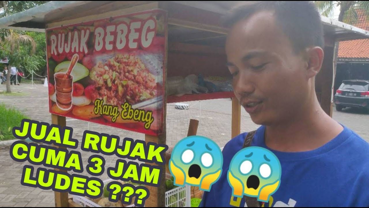 RUJAK APA INI ??? 3 JAM UDA LUDES 50 PORSI | #StreetFood