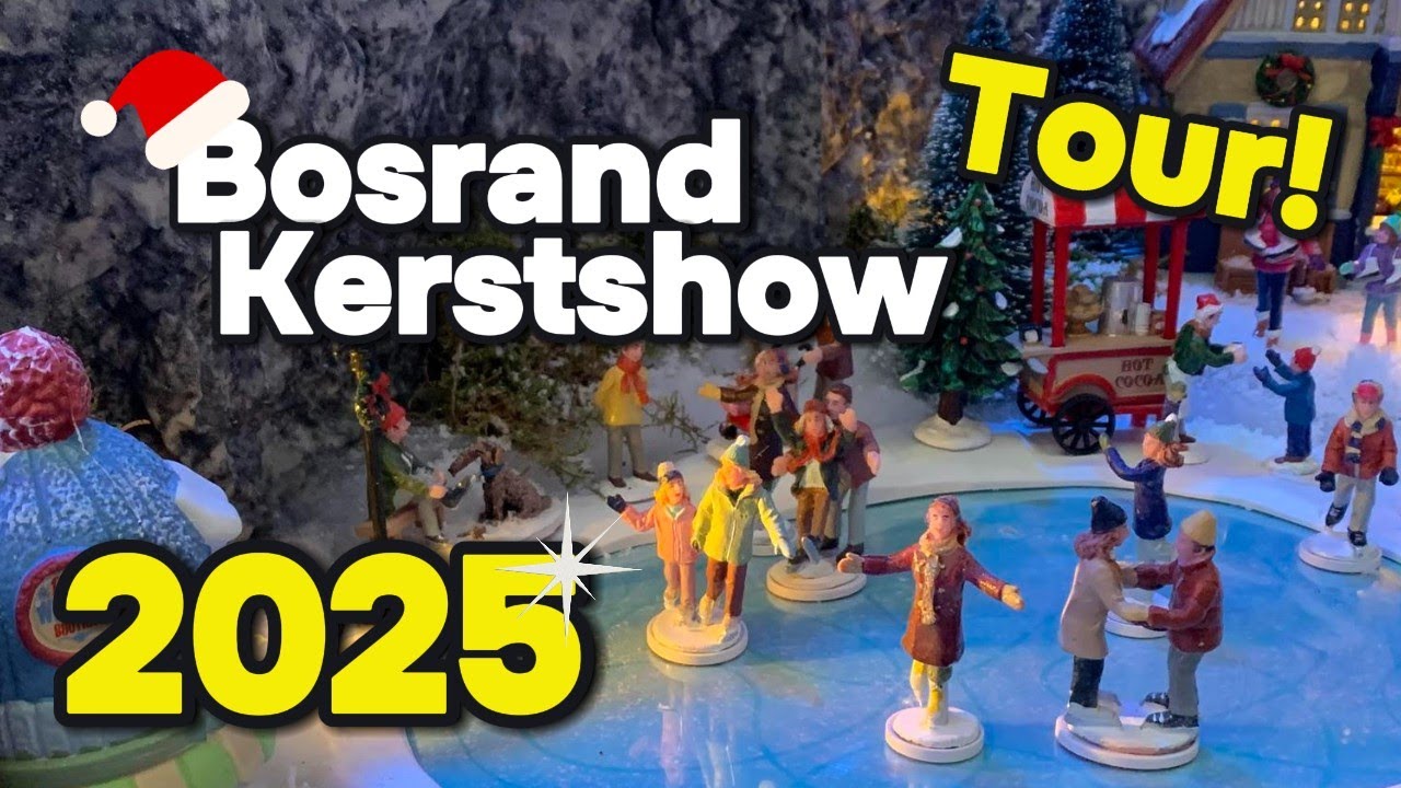 🎄 De BOSRAND KERSTSHOW 2025 Alphen aan den Rijn | Magische Kerst & Winter Sfeer - Kerst Tour 🎅