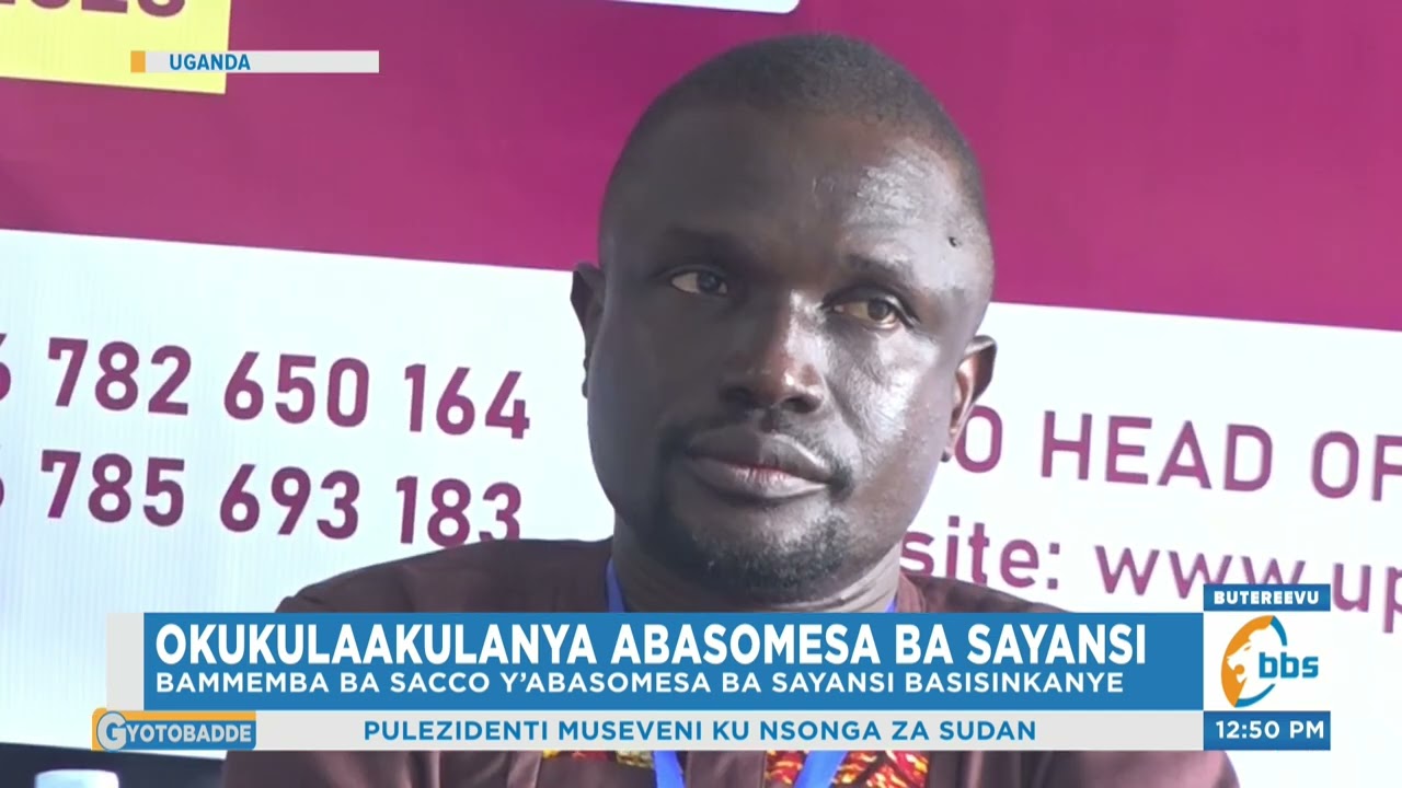 Okukulaakulanya  Abasomesa ba Ssayaasi ,  Batemye Empenda Mwebagenda Okukulaakulana