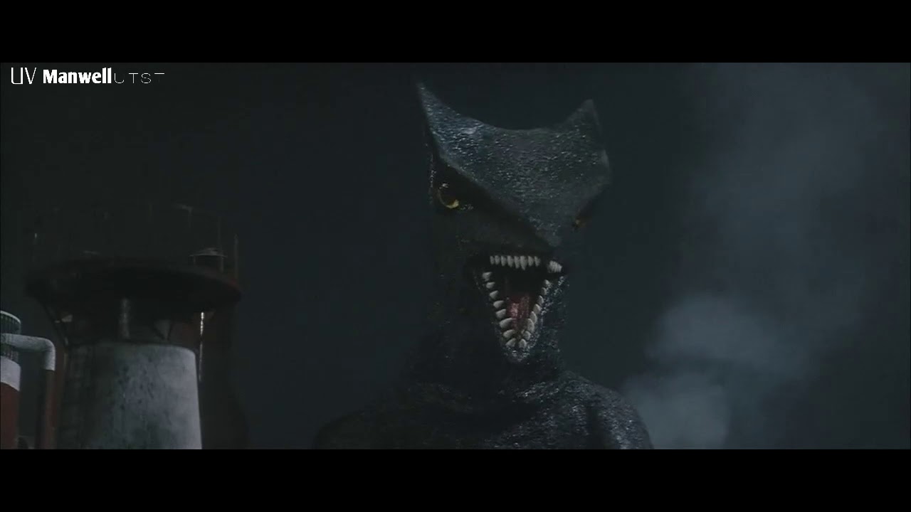 (GAMERA VS GYAOS) (1967) Gyaos attack (HDp720)
