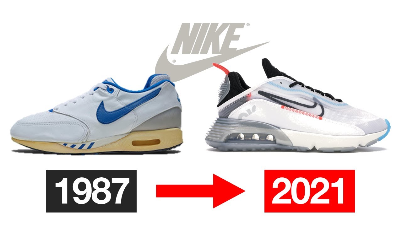 L'histoire des NIKE AIR MAX, évolution de 1987 à 2021 !