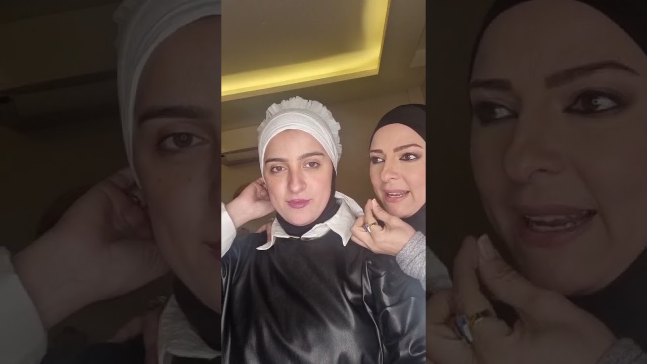 لايف مهم للستات المحجبات ازاي الايشارب ميتزحلقش للوراء ازاي تحافظي علي حجابك وشعرك ميبانش من قدام