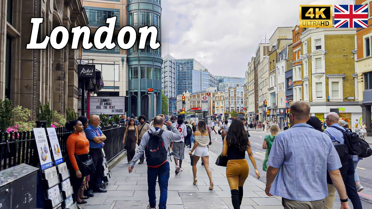 Exploring London’s Streets Will Surprise You! 4K HDR Walking Tour