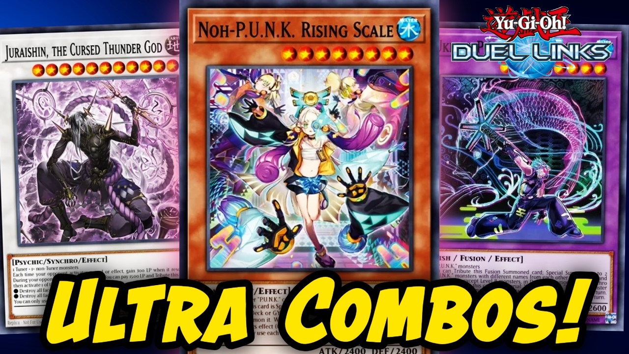 Настоящий панк — это круто! Король игр на ура! (Yu-Gi-Oh Duel Links)