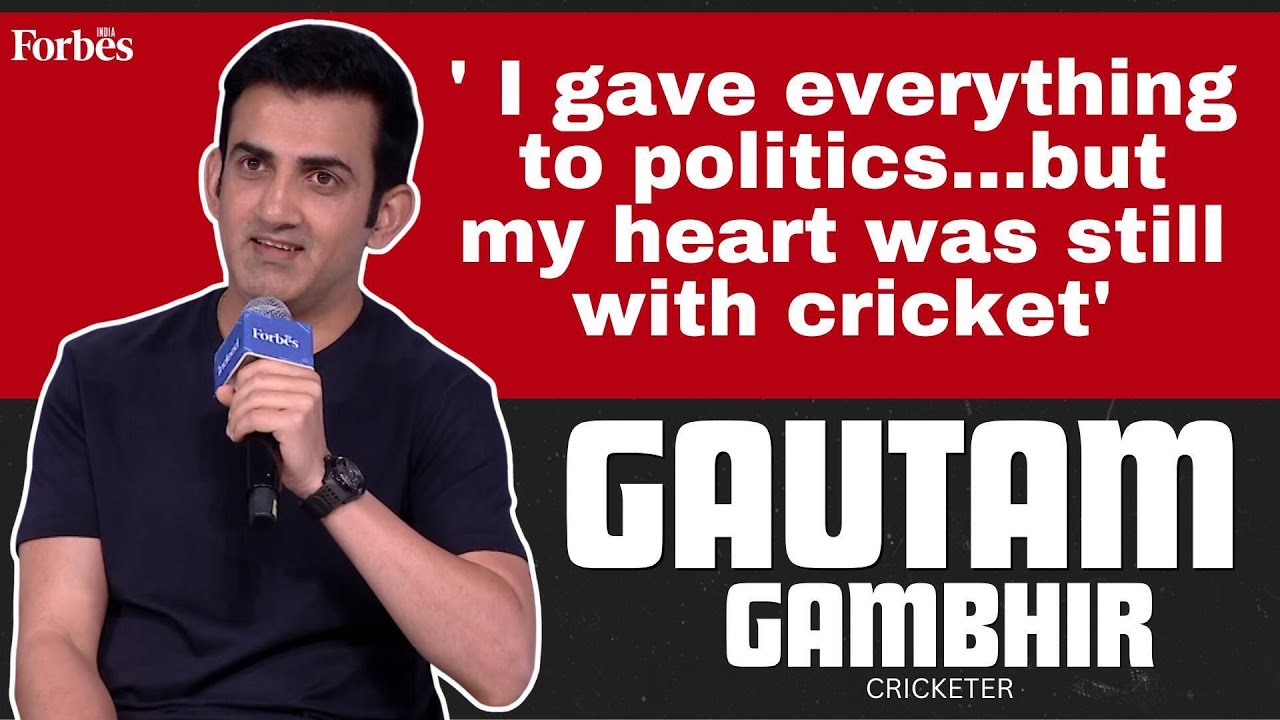 'I gave everything to politics...but my heart was with cricket': Gautam Gambhir
